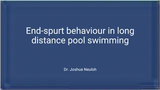 "Pacing und Rennstrategien" mit Dr. Joshua Neuloh